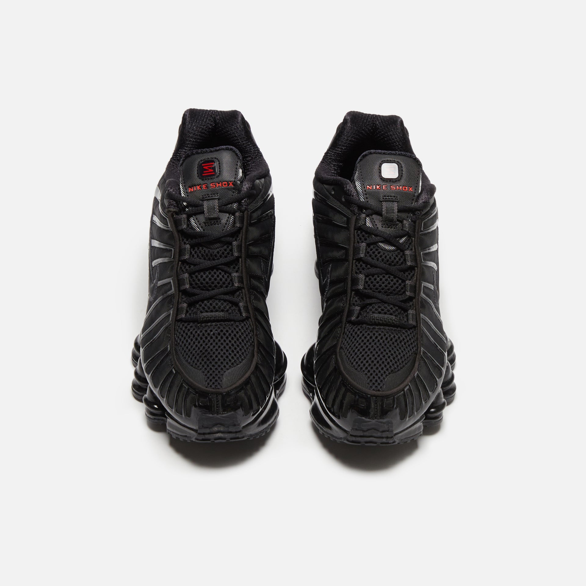 Nike WMNS Nike Shox - Black / Metallic Hematite / Max Orange