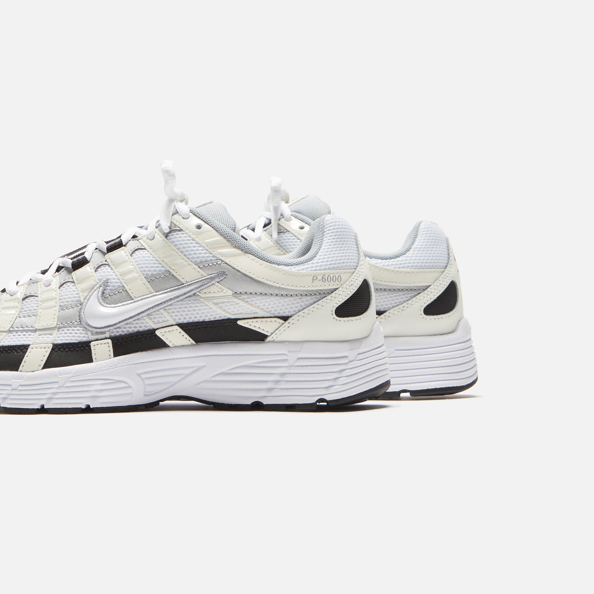 Nike P-6000 - Sail / White / Wolf Grey / Metallic Silver