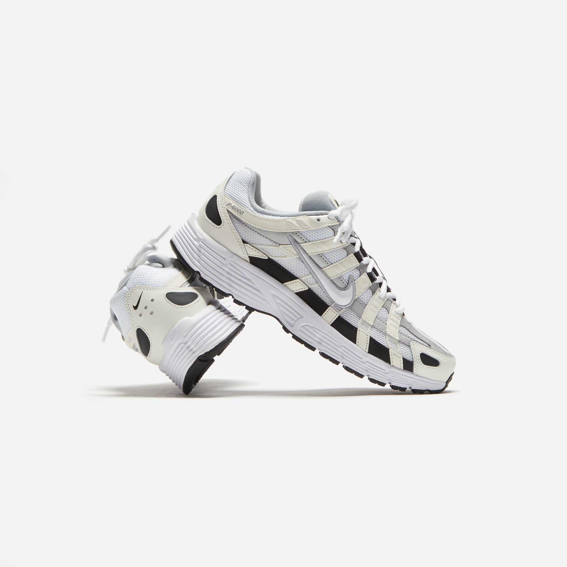 Nike P-6000 - Sail / White / Wolf Grey / Metallic Silver