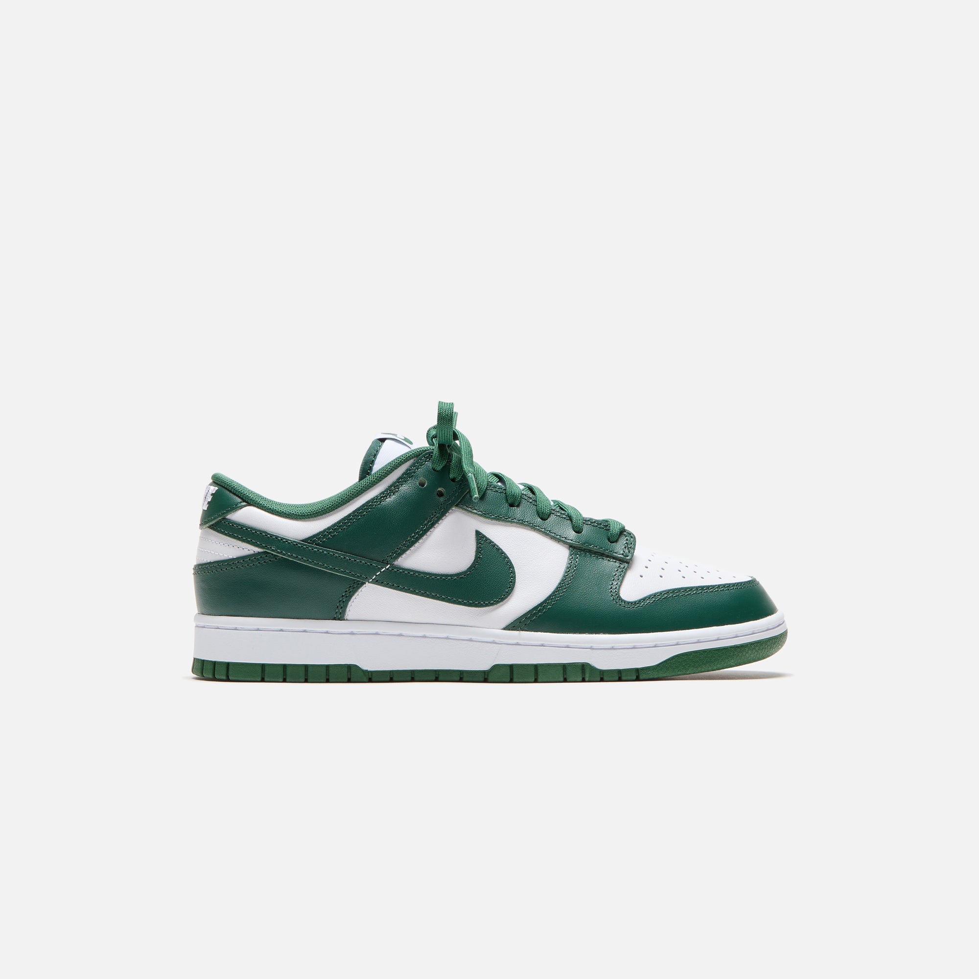 Nike Dunk Low Retro - White / Team Green / Total Orange – Kith