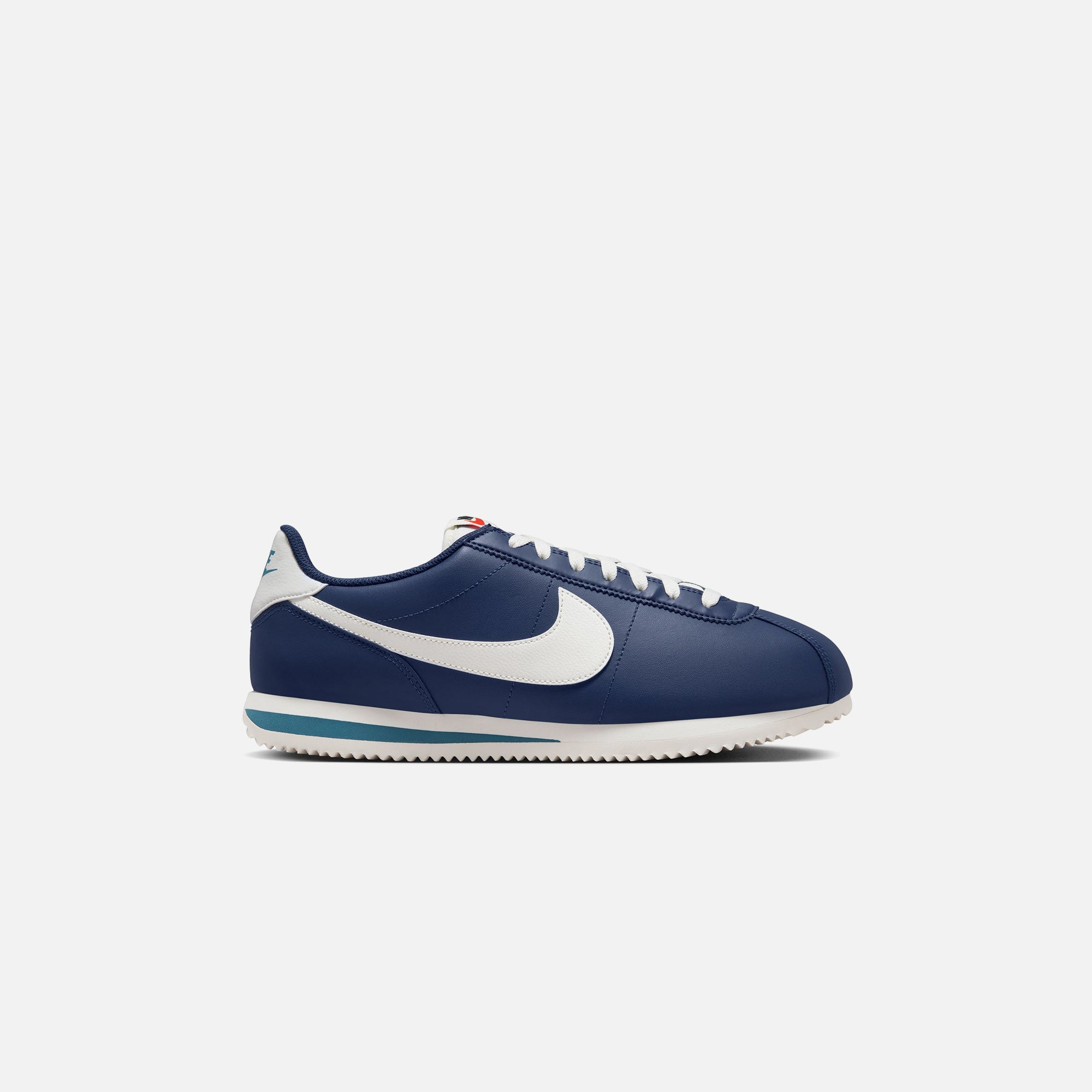 Nike Cortez - Midnight Navy / Sail / Noise Aqua – Kith