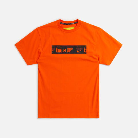 Nike M NK NRG ISPA GPX Tee - Rush Orange