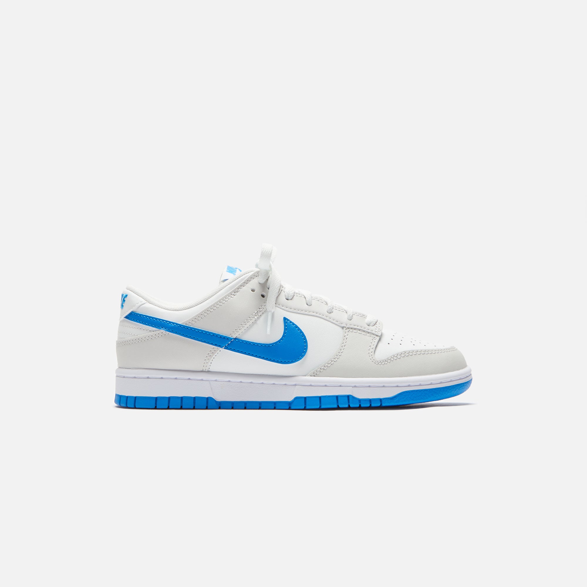 Nike Dunk Low Retro - Summit White / Photo Blue – Kith