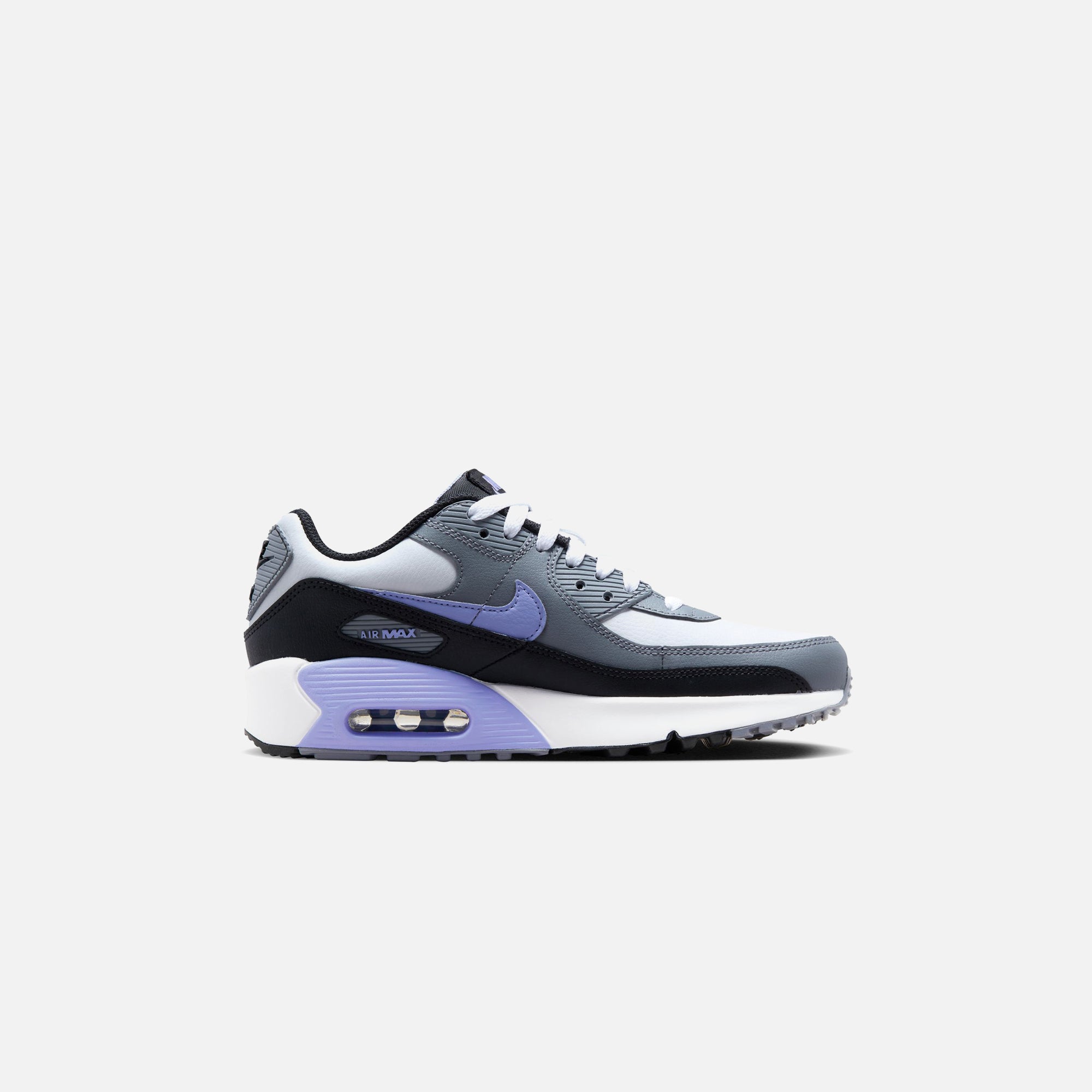 Air max 90 on sale white grade school