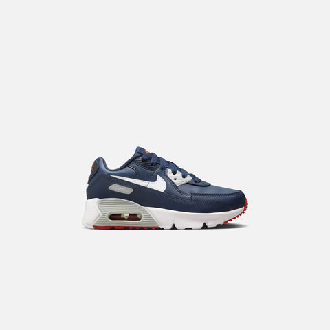 Nike Pre-School Air Max 90 Ltr - Obsidian / White / Midnight Navy / Track Red