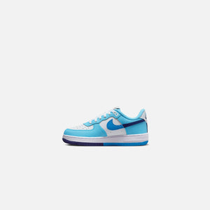 Nike Pre-School Force 1 Lv8 2 - White / Deep Royal Blue / Baltic Blue / Light Photo Blue