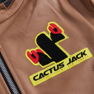 Cactus Jack Leather Jacket  Trendy New Arrival Leather Jacket