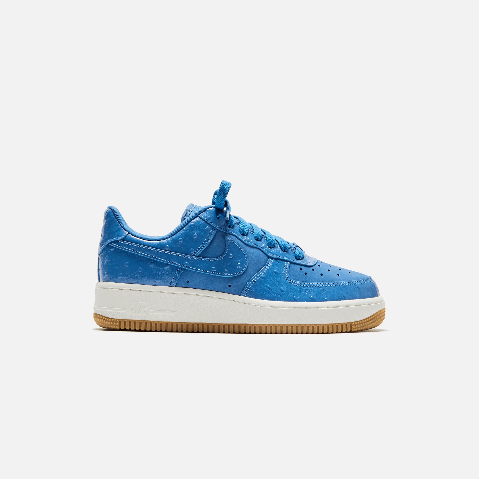 Nike WMNS Air Force Low Star Blue Sail Gum Light Brown – Kith