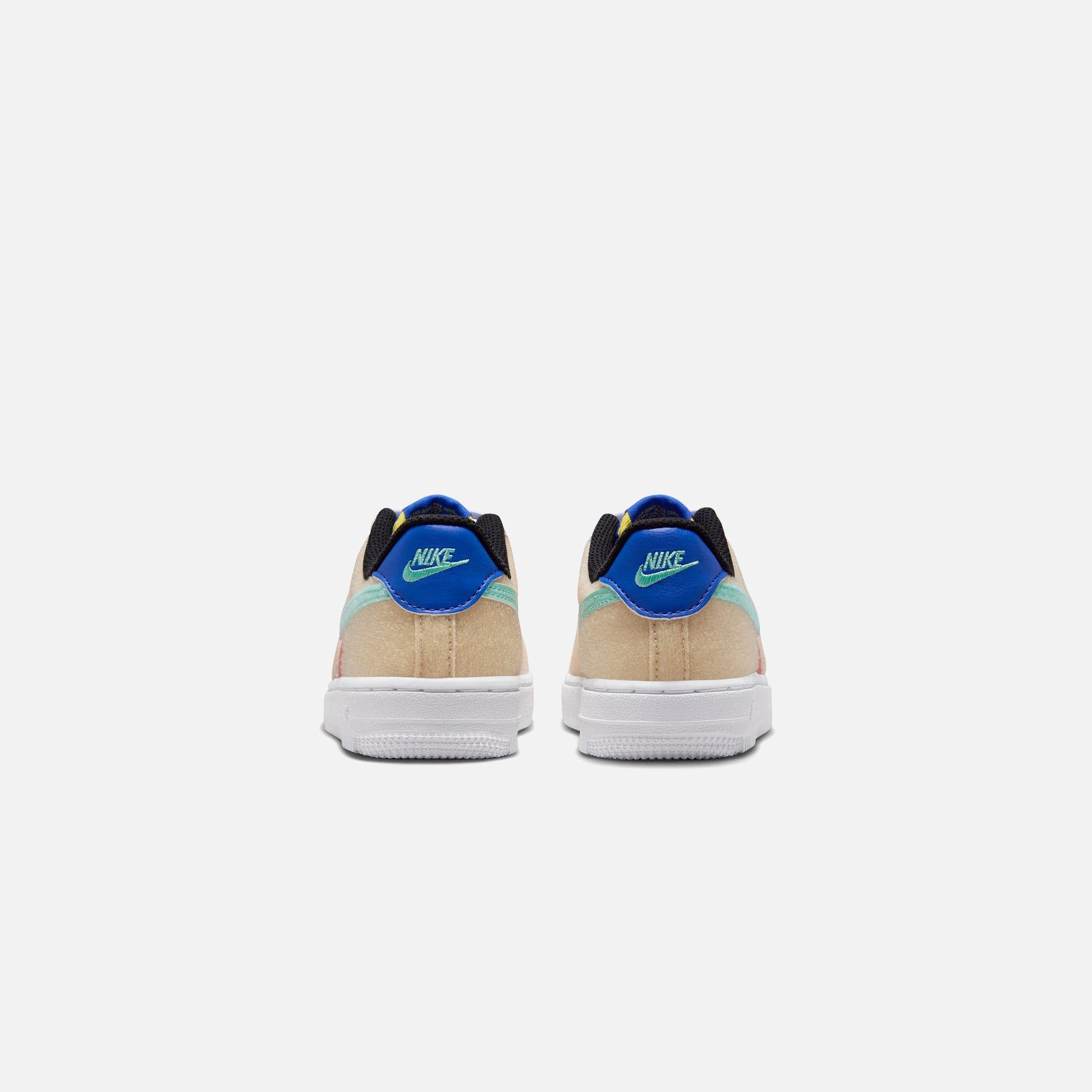 Nike Pre School Air Force 1 Lv8 2 - Sanddrift / Emerald Rise / Track Red