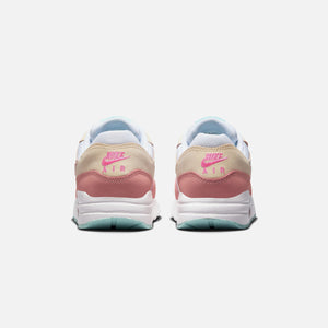 Nike GS Air Max 1 - White / Red Stardust / Guava Ice / Pink Spell