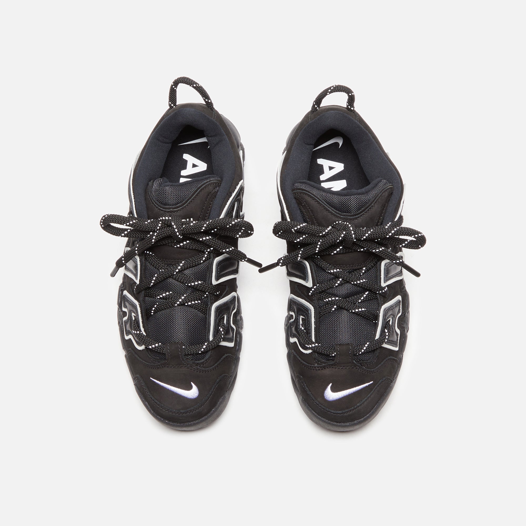 Nike x Ambush Air More Uptempo Low - Black / Black / White