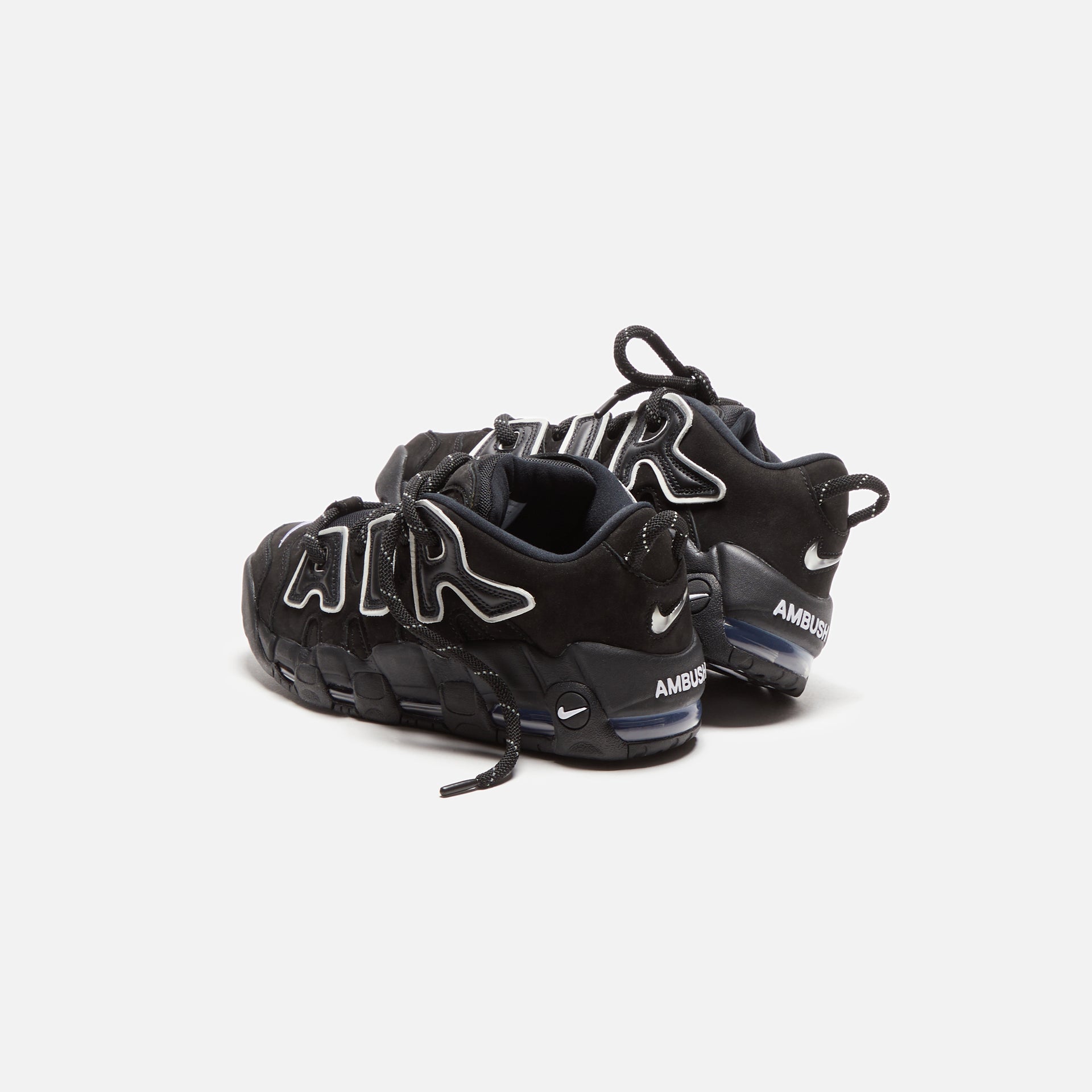 Nike x Ambush Air More Uptempo Low - Black / Black / White