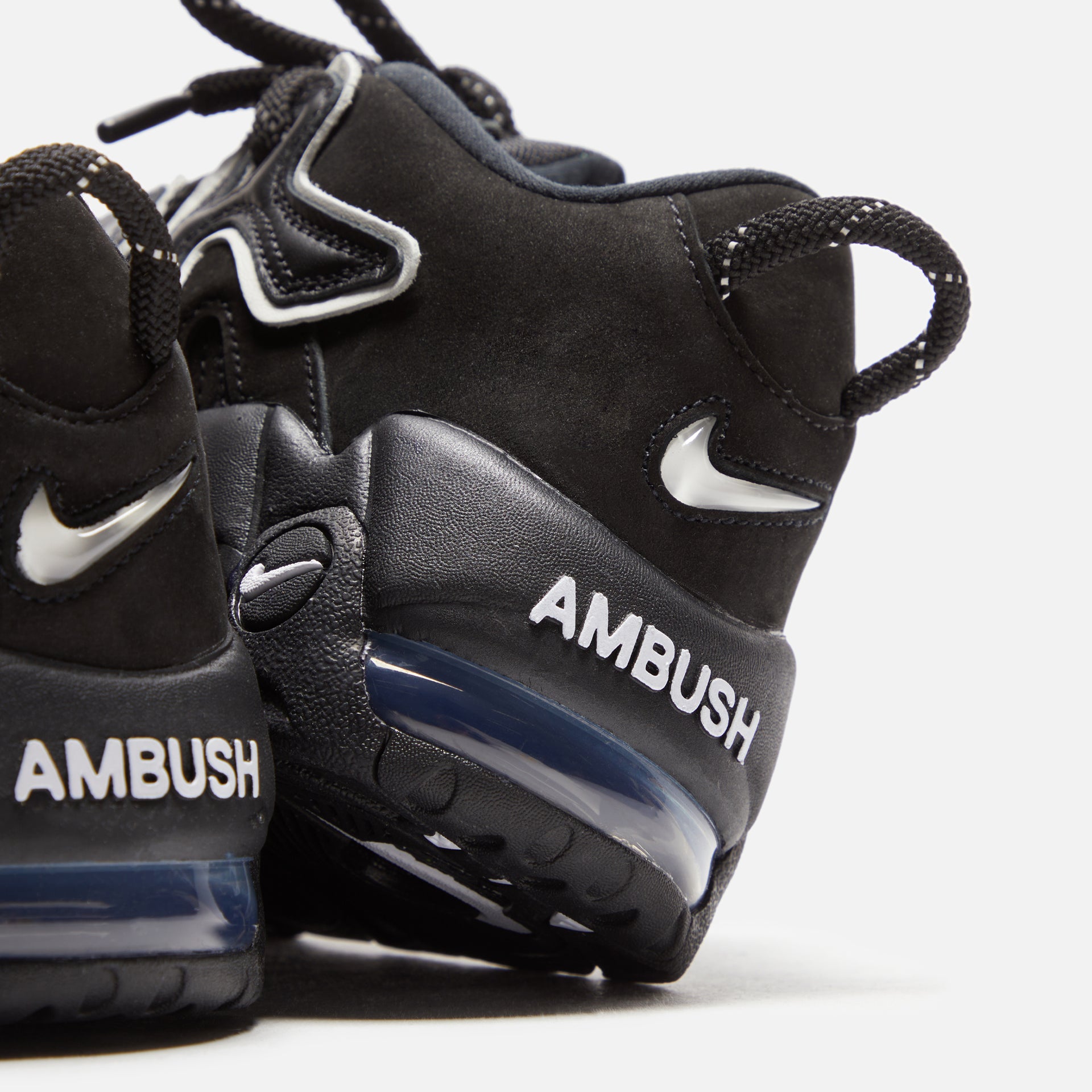 Nike x Ambush Air More Uptempo Low - Black / Black / White