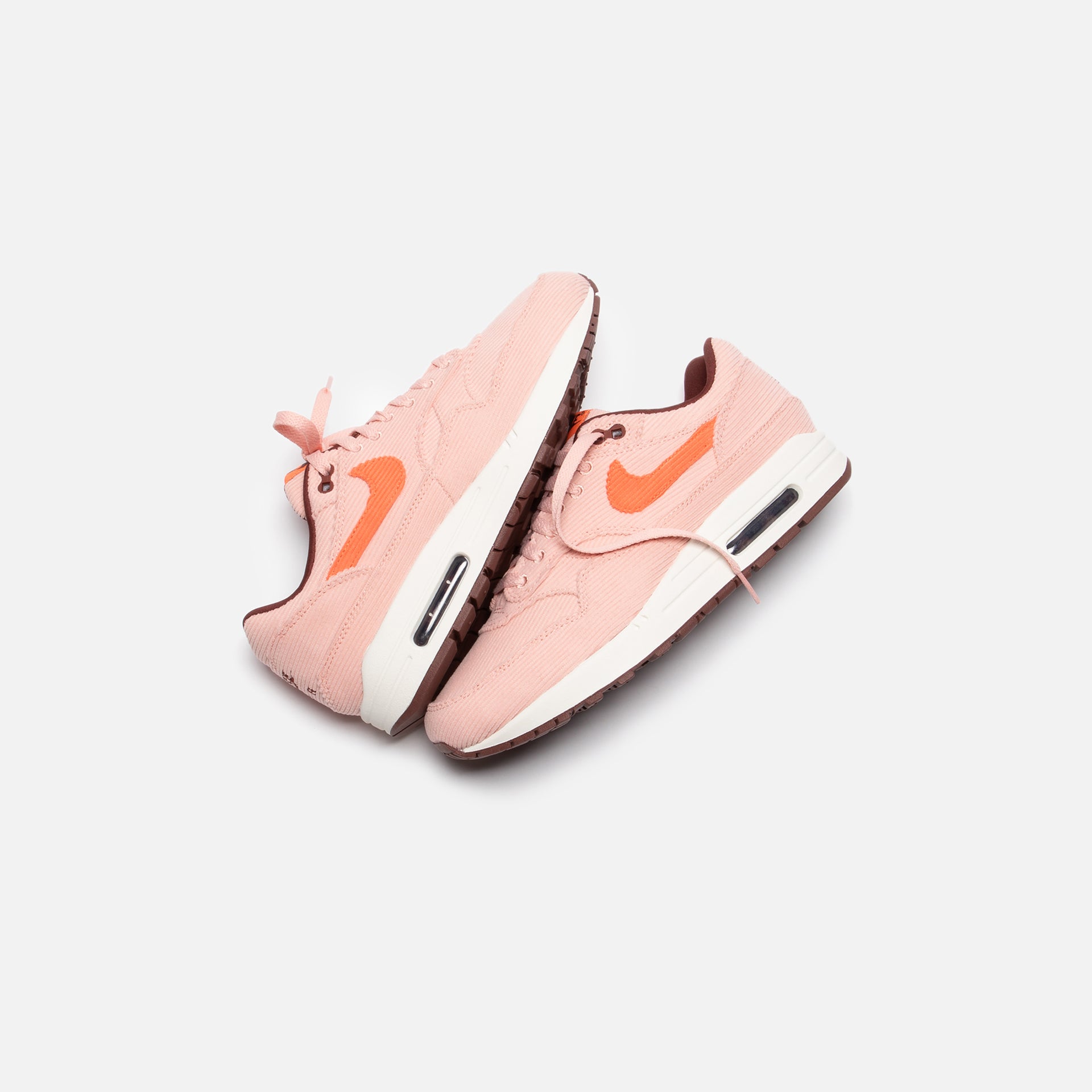 Nike Air Max 1 PRM - Coral Stardust / Bright Coral / Oxen Brown