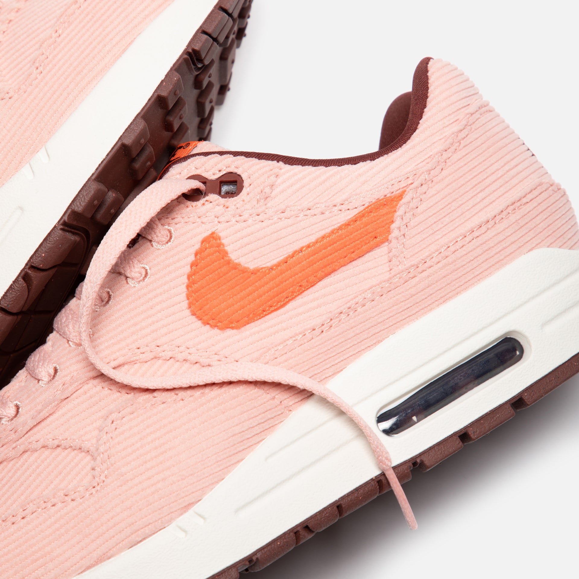 Nike Air Max 1 PRM - Coral Stardust / Bright Coral / Oxen Brown