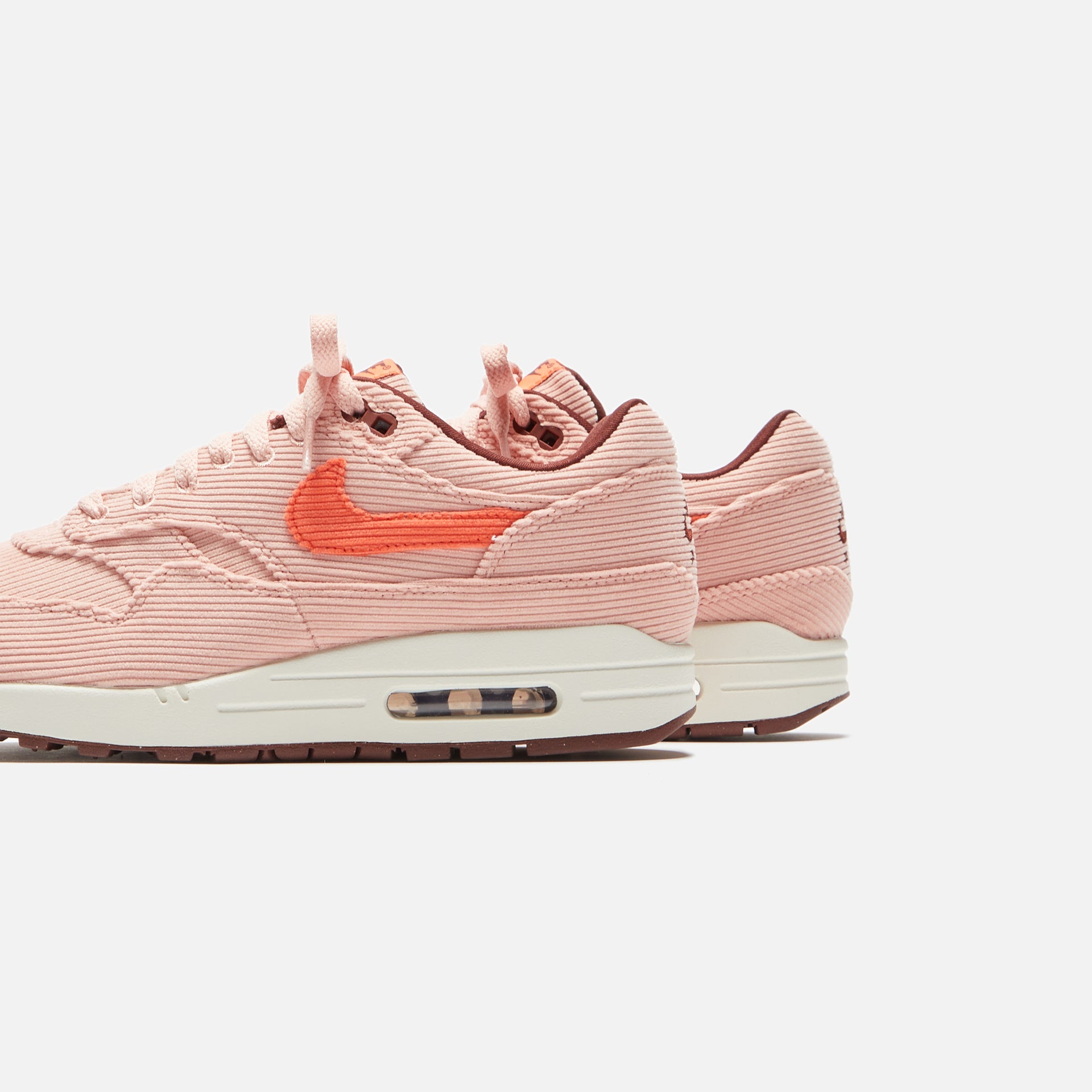 Nike Air Max 1 PRM - Coral Stardust / Bright Coral / Oxen Brown