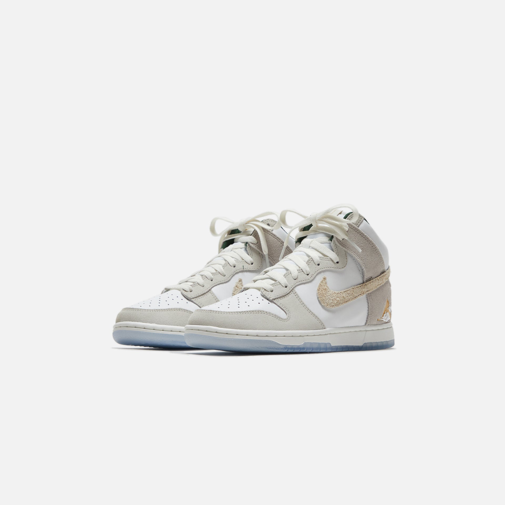 Nike Dunk Hi PRM GM - Summit White / Desert Ore / Light Bone / Evergreen