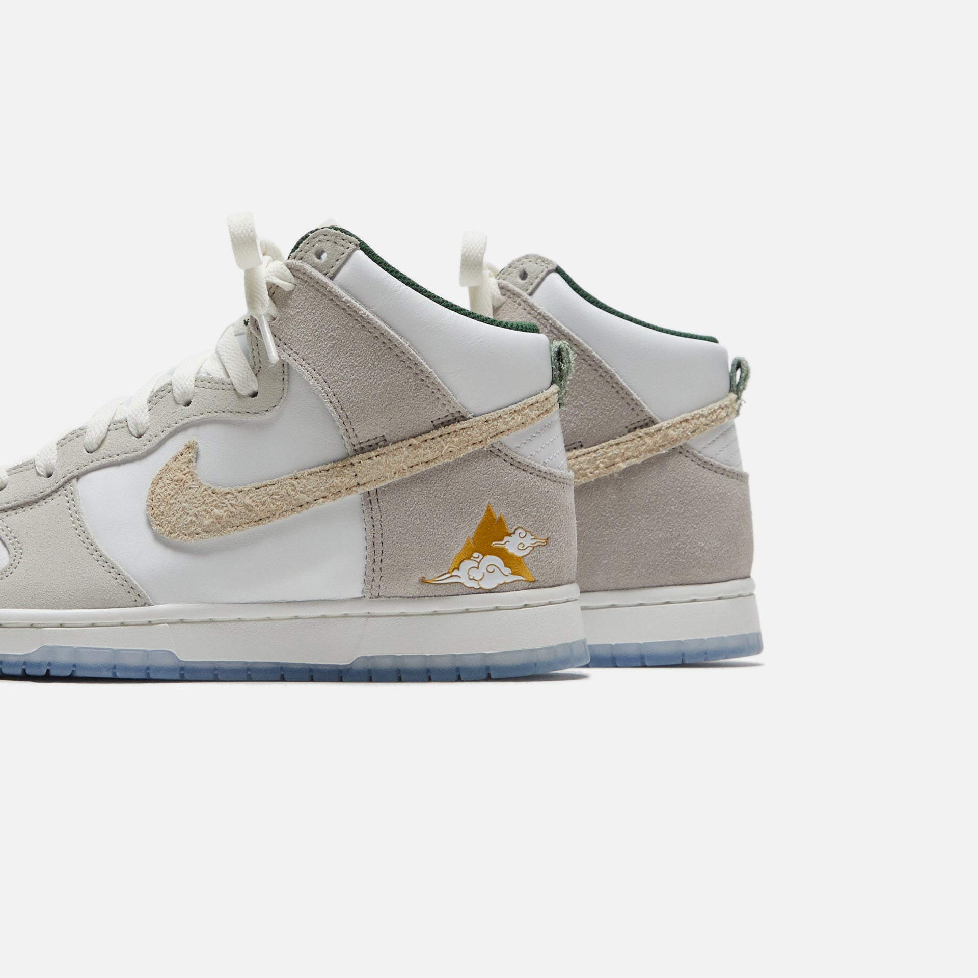 Nike Dunk Hi PRM GM - Summit White / Desert Ore / Light Bone / Evergreen