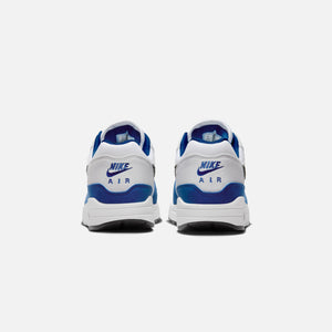 Nike Air Max 1 Deep Royal Blue White / 11