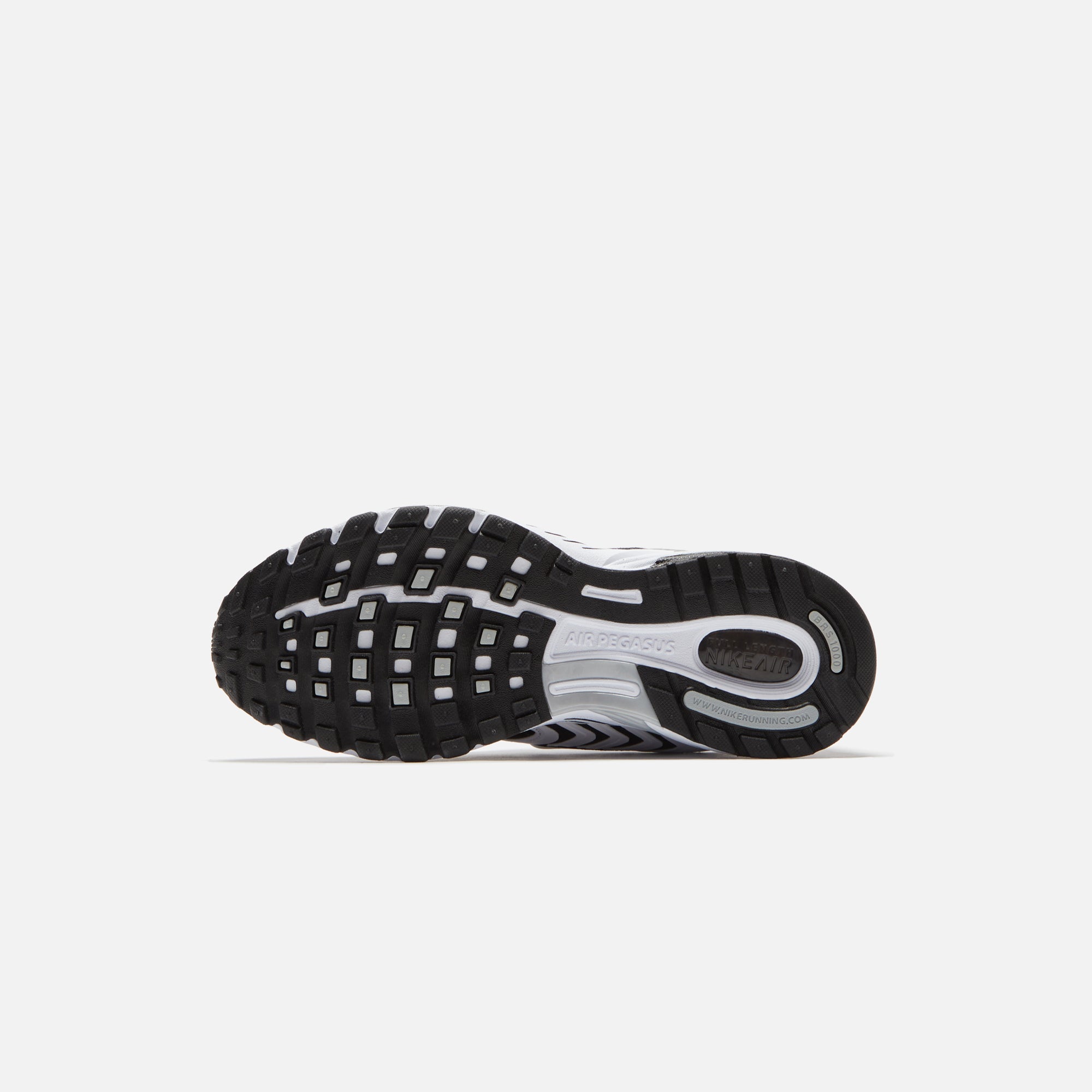 Nike Air Pegasus 2K5 - White / Black / Metallic Silver – Kith
