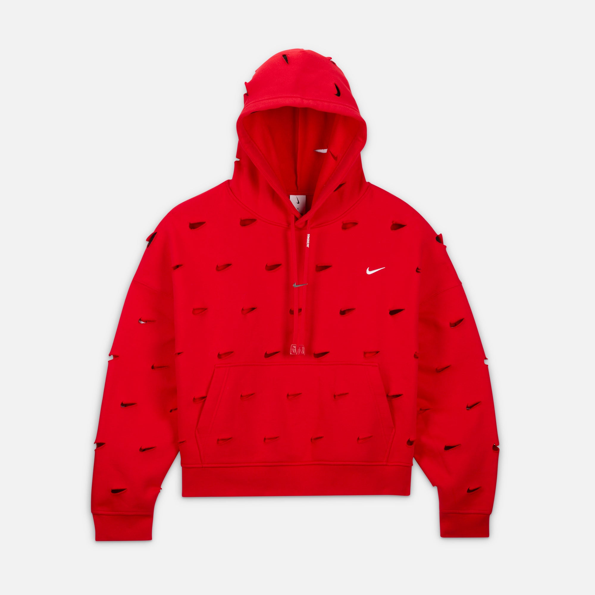 Nike x Jacquemus Swoosh Hoodie University Red Kith