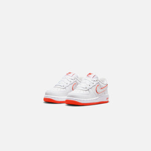 Nike Toddler Air Force 1 Low - White / White / Picante Red