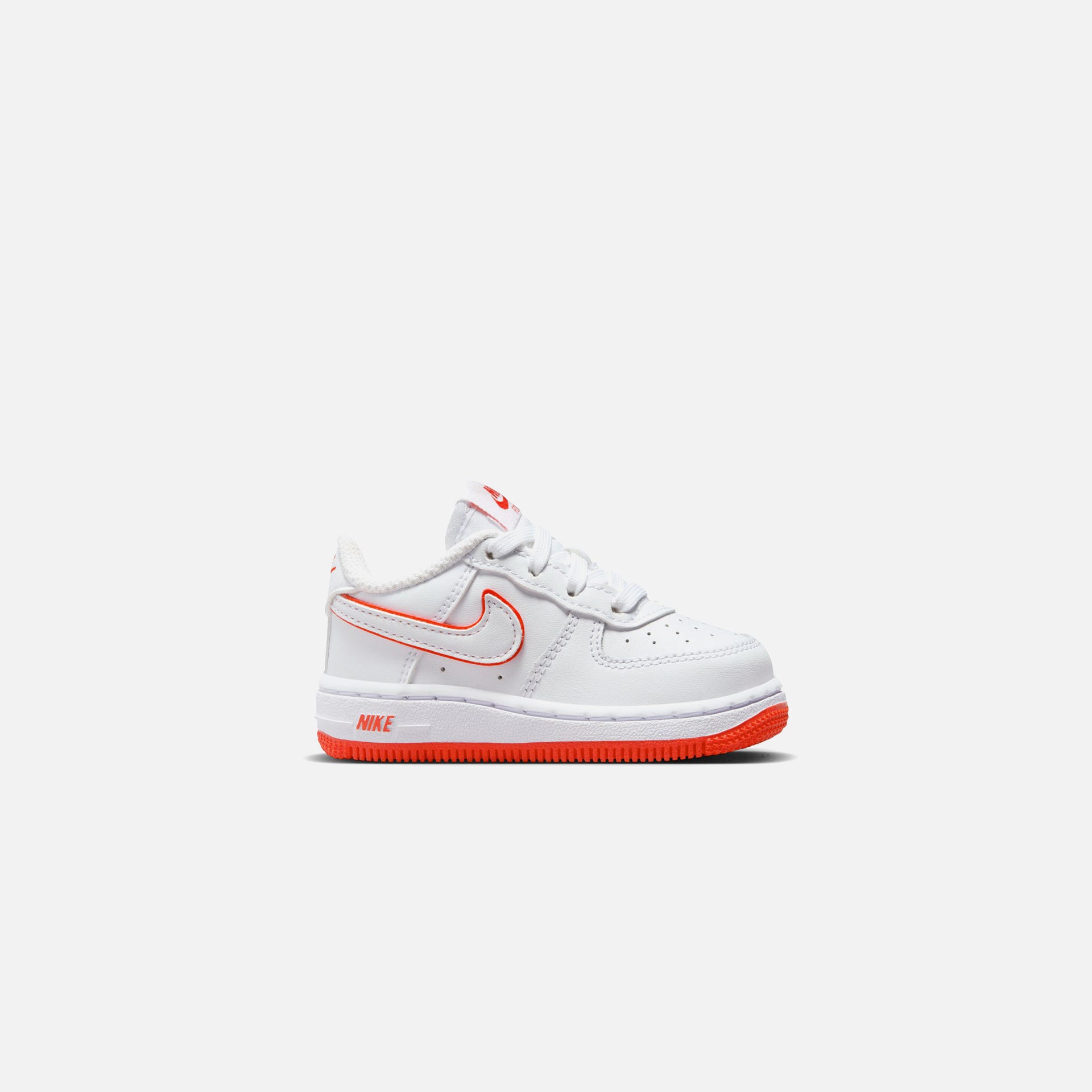 Nike Toddler Air Force Low White White Picante Red – Kith