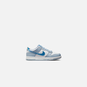 Nike GS Dunk Low - Blue Whisper / White / Hyper Royal