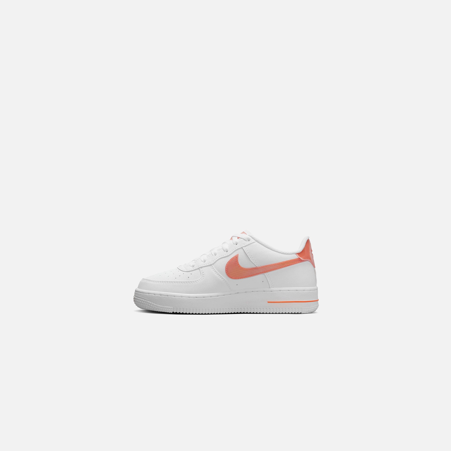 Nike Grade School Air Force 1 Next Nature - White / Safety Orange