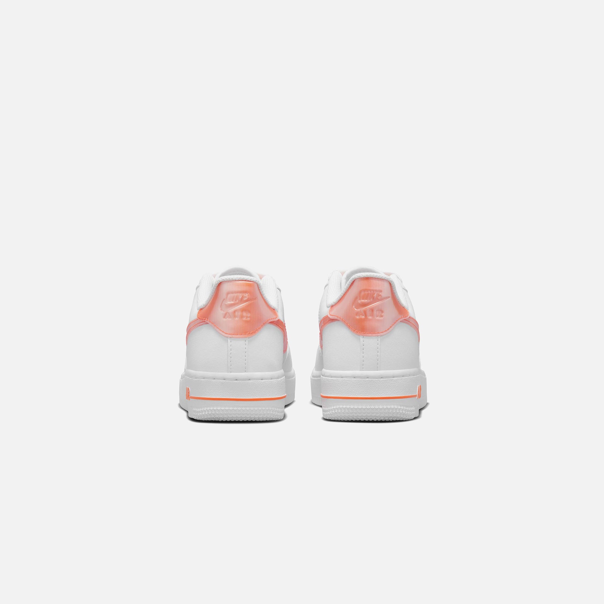 Nike Grade School Air Force 1 Next Nature - White / Safety Orange