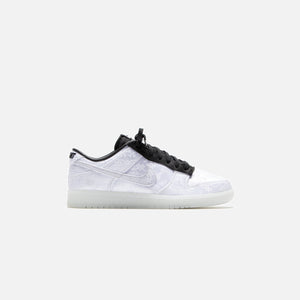 Nike x CLOT x Fragment Dunk Low SP - White / Black – Kith