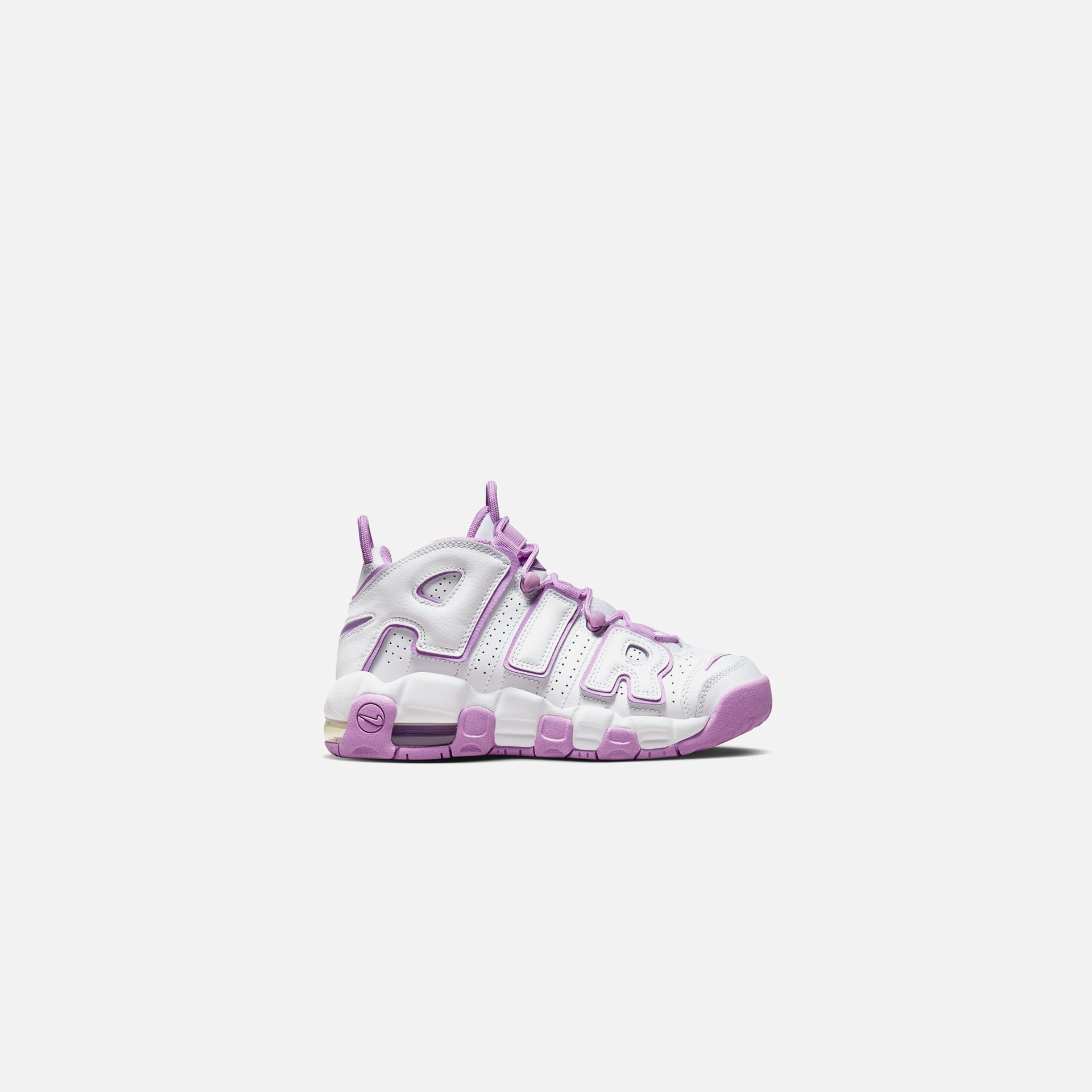 Nike Grade School Air More Uptempo White Rush Fuchsia – Kith