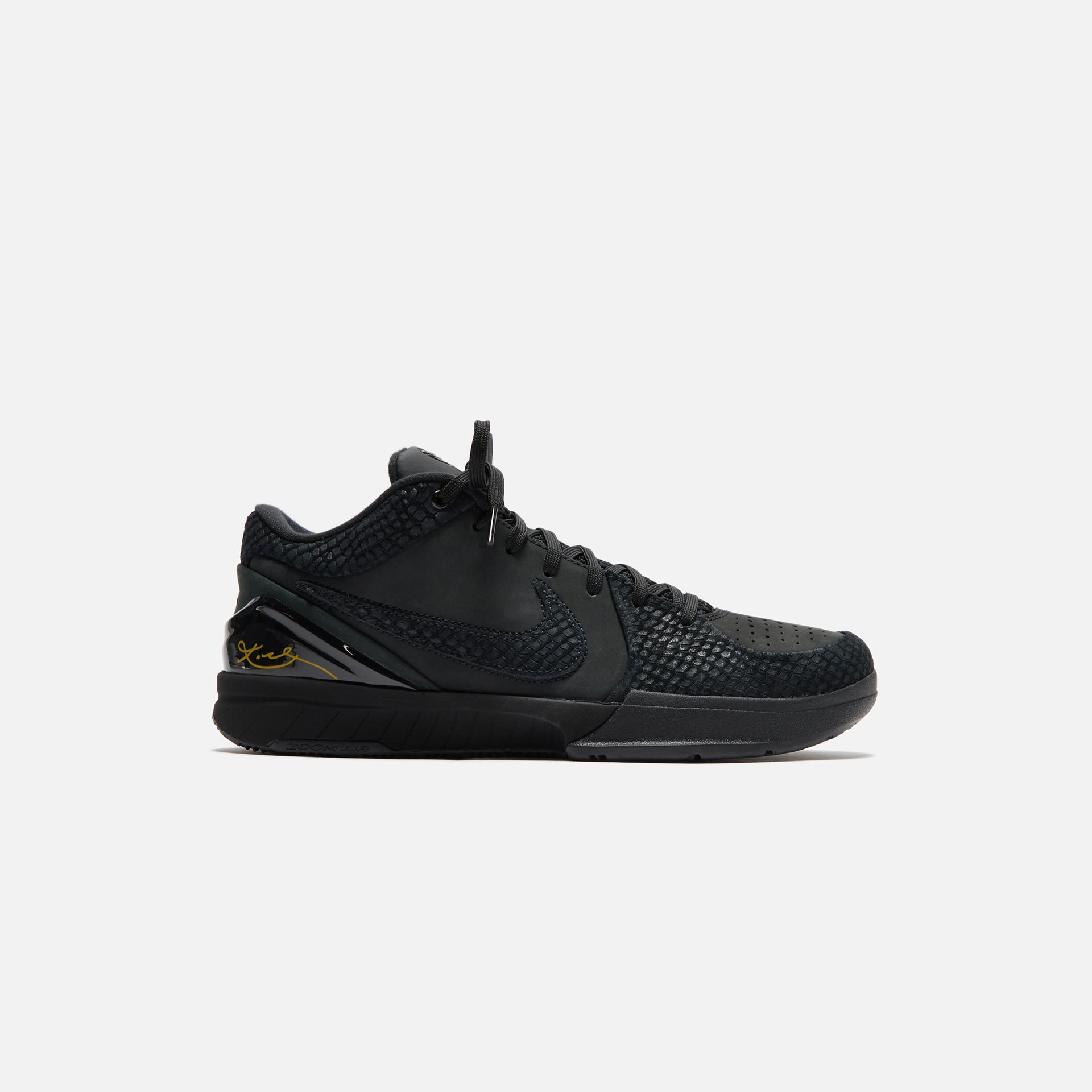 Nike Kobe 4 Protro - Black / Black / University Gold