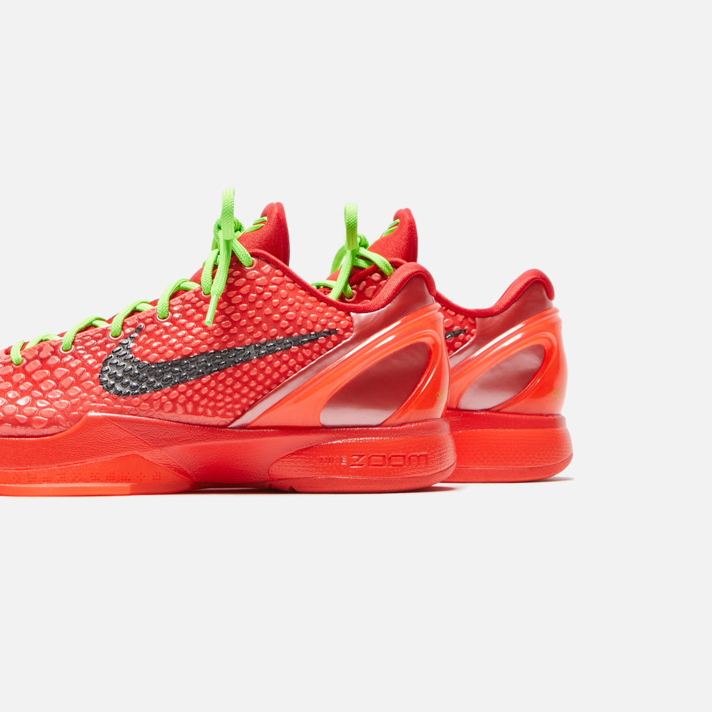 Nike Kobe 6 Protro - Bright Crimson / Black / Electric Green – Kith