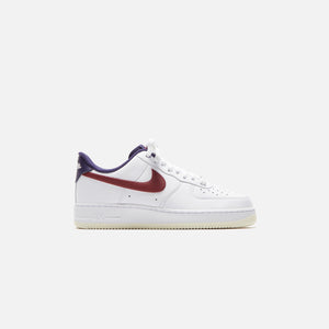 Pre-owned Nike Air Force 1 Low 07 Lv8 Noble Green Sail In Sail/noble  Green-opti Yellow-picante Red