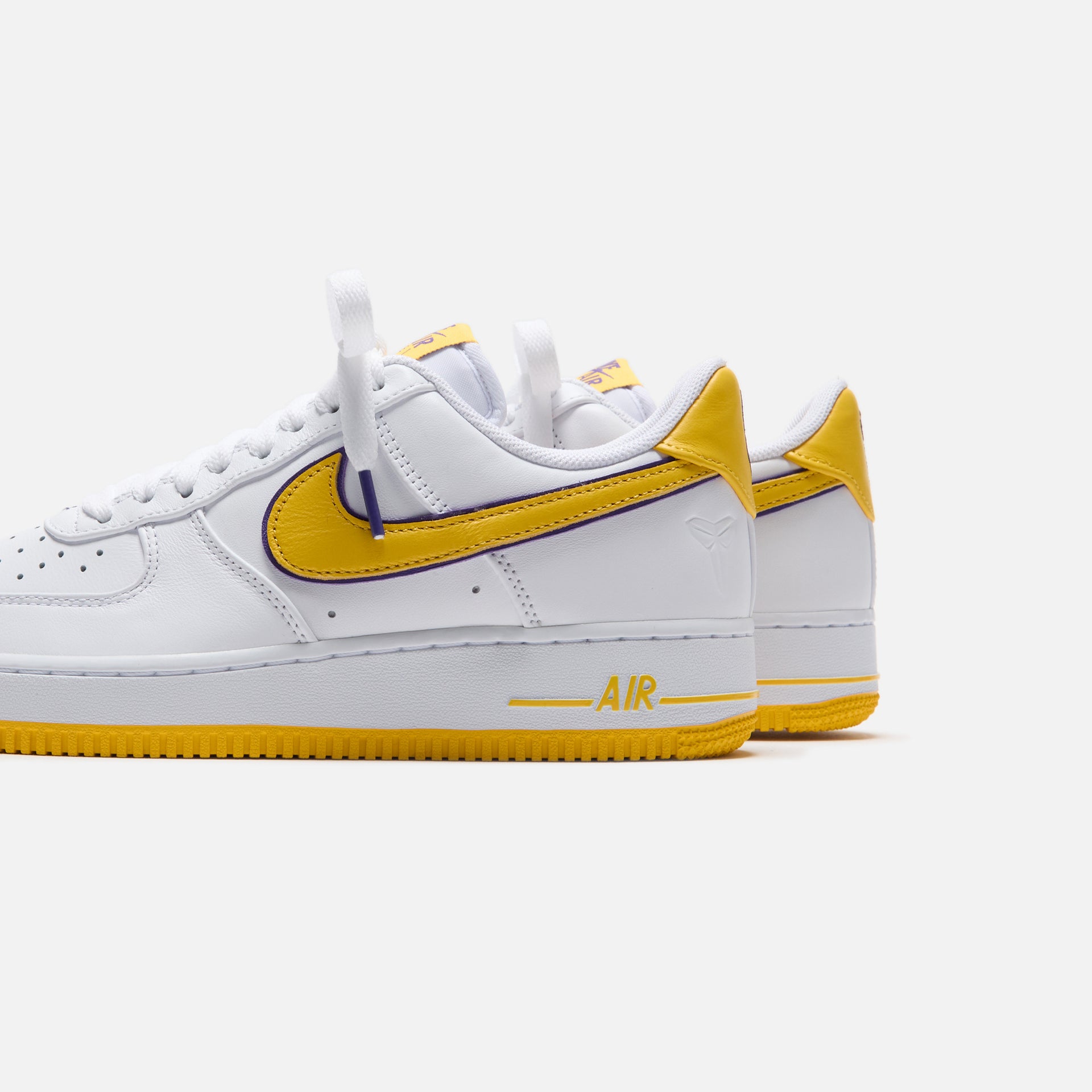 Nike x Kobe Bryant Air Force 1 Low Retro - White / Varsity Maize / Varsity Purple