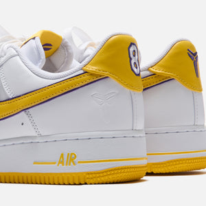 Nike x Kobe Bryant Air Force 1 Low Retro - White / Varsity Maize / Varsity Purple