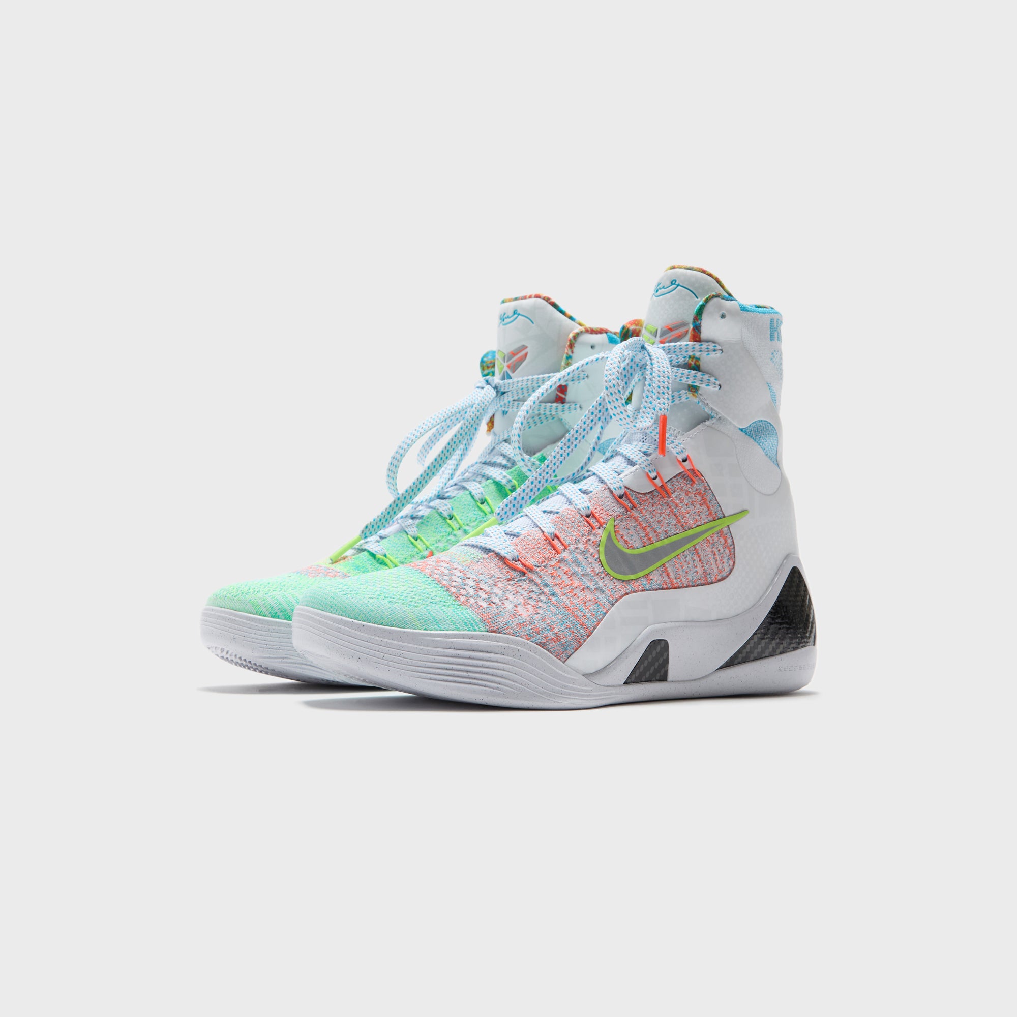 Nike Kobe 9 Elite Protro - White / Reflective Silver / Chlorine