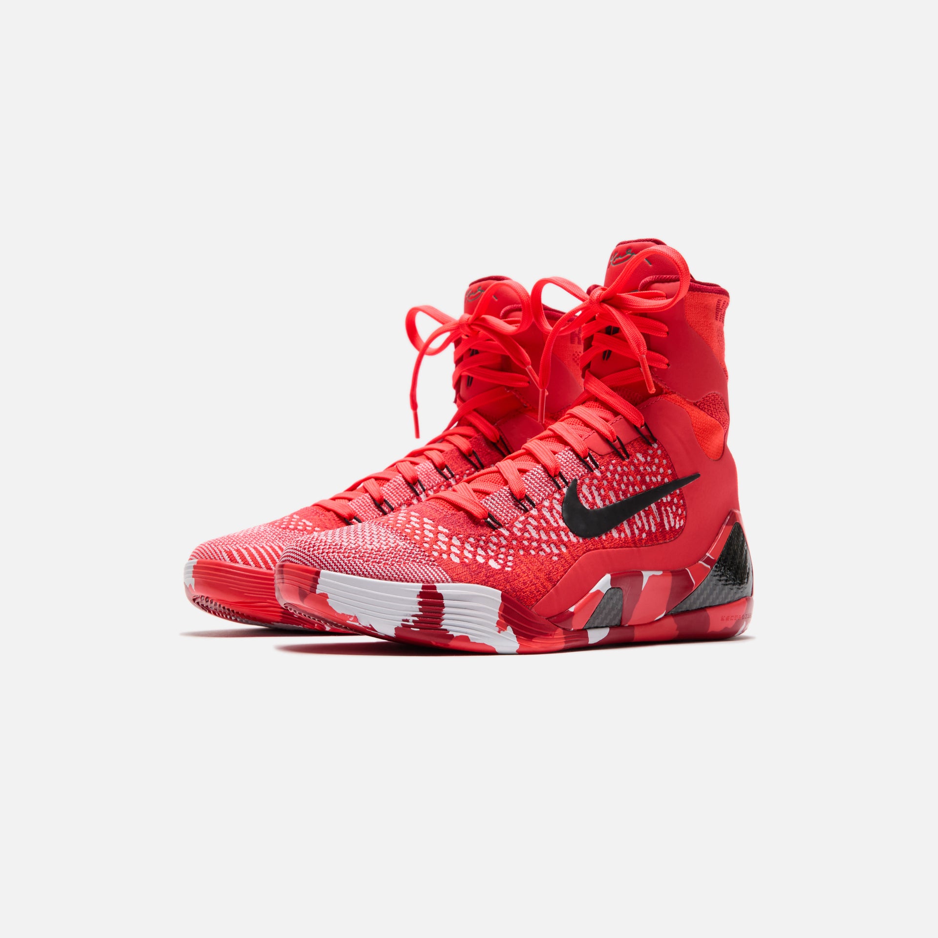 Nike Kobe 9 Elite Protro - Bright Crimson / Black-White