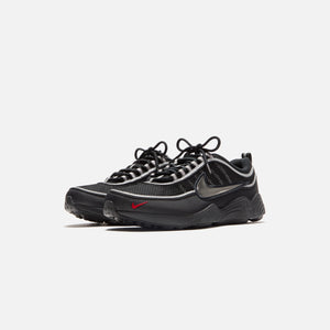 Nike Air Zoom Spiridon - Black / Metallic Silver / Sport Red