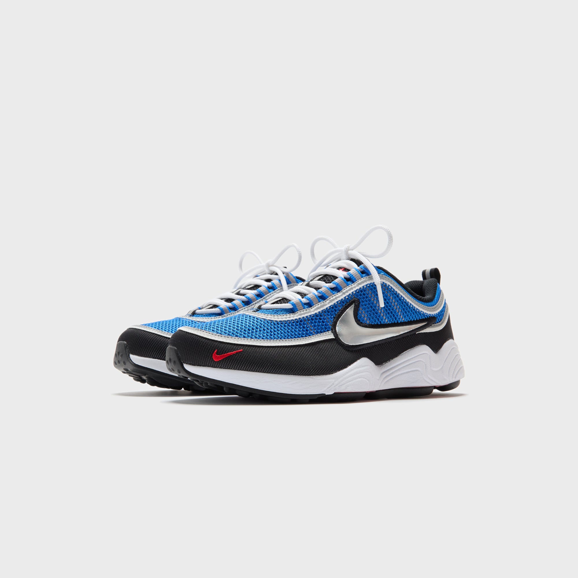 Nike Air Zoom Spiridon - Signal Blue / Metallic Luster / Black