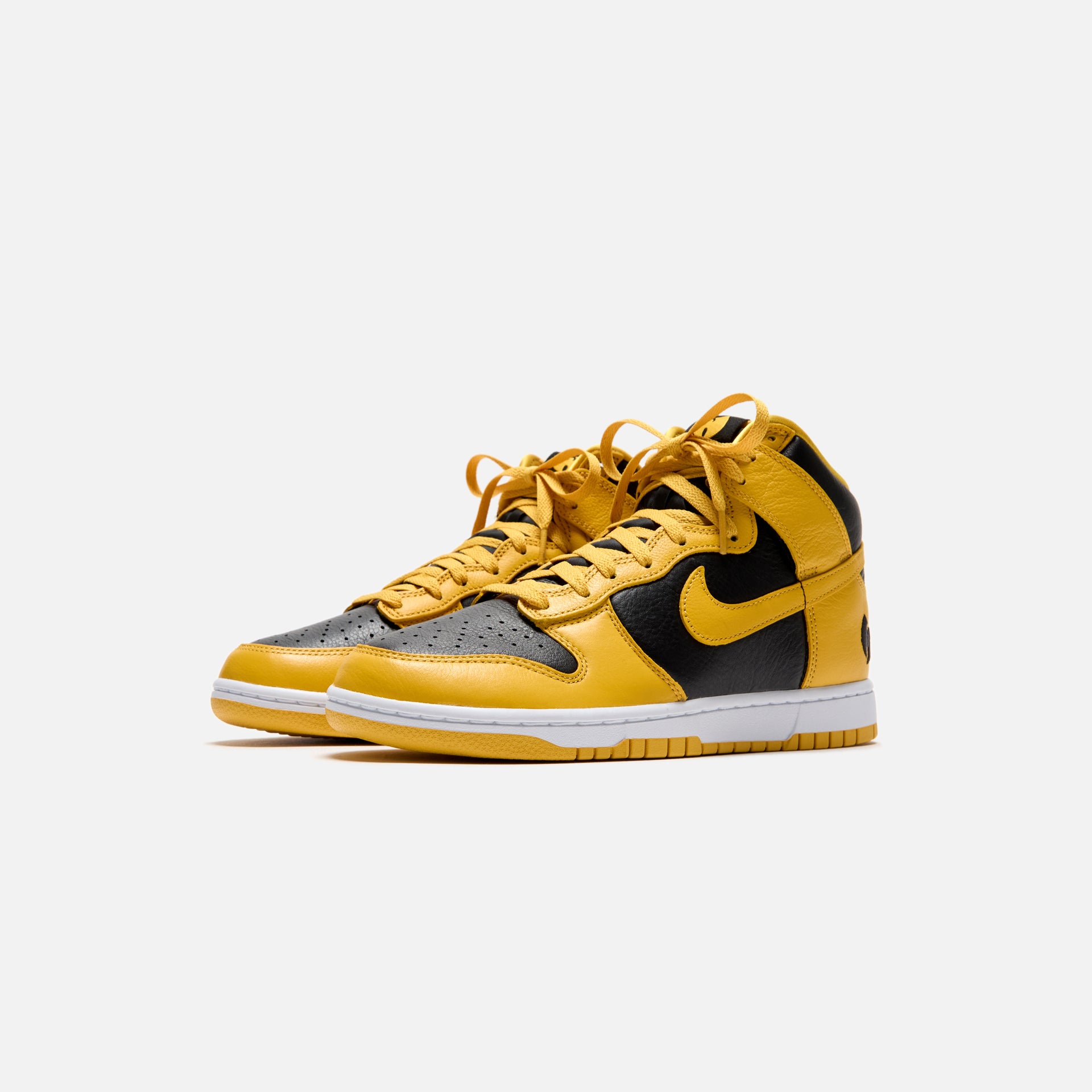 Nike Dunk High Retro PRM - Black / Pollen / White