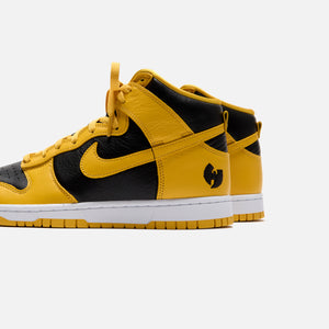 Nike Dunk High Retro PRM - Black / Pollen / White