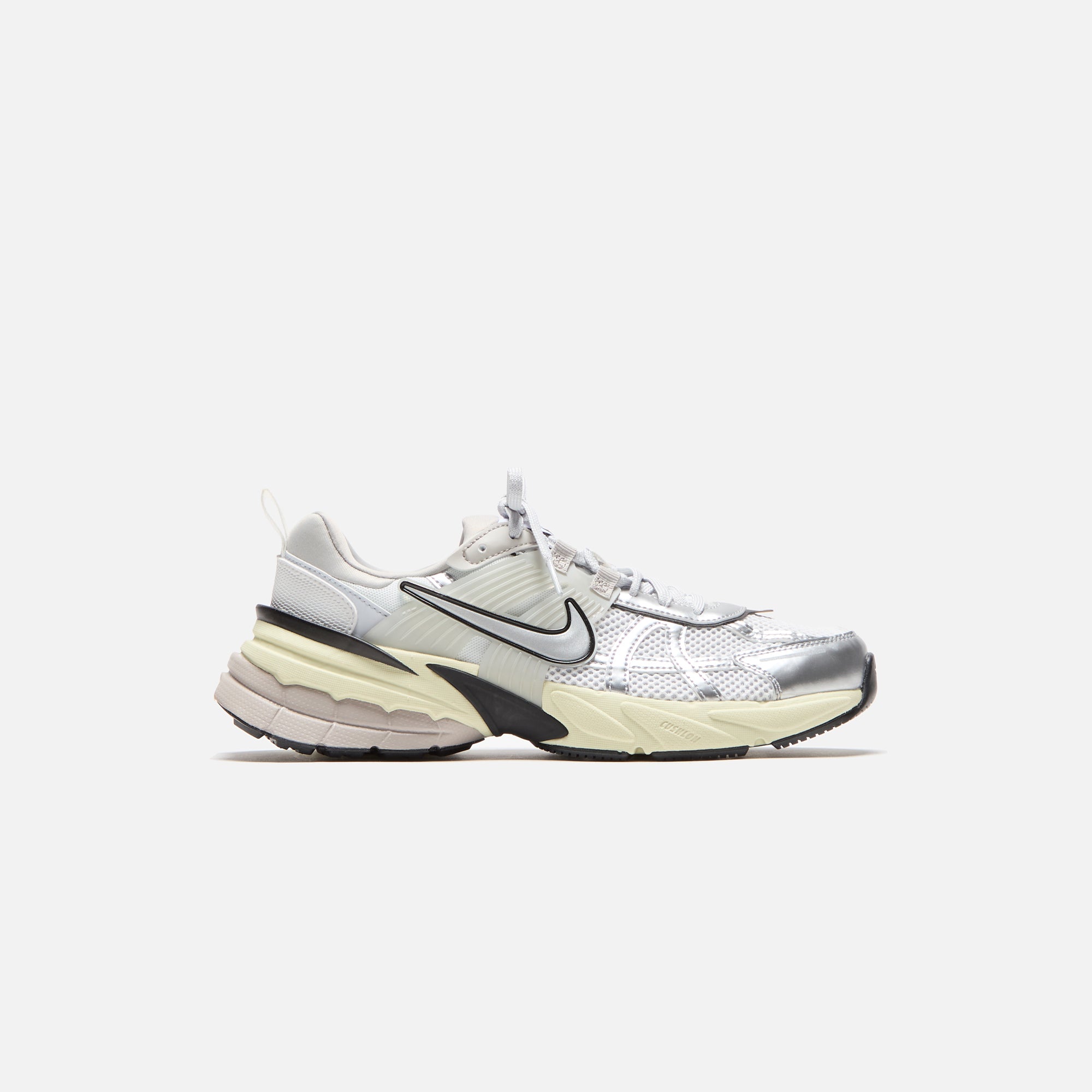 Nike V2K Run - Summit White / Metallic Silver – Kith