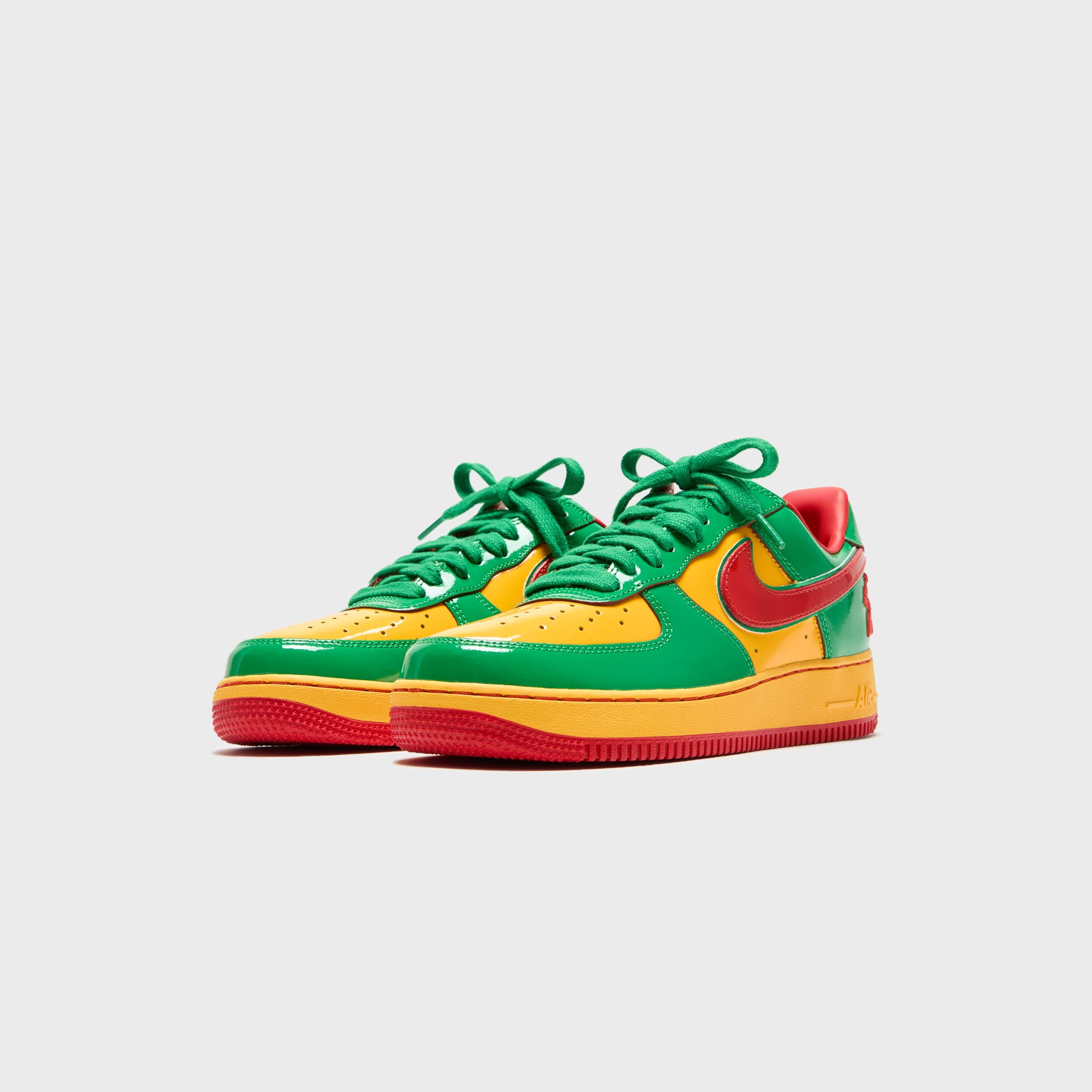 Nike x Lil Yachty Air Force 1 Low - Lucky Green / Mystic Red / University Gold