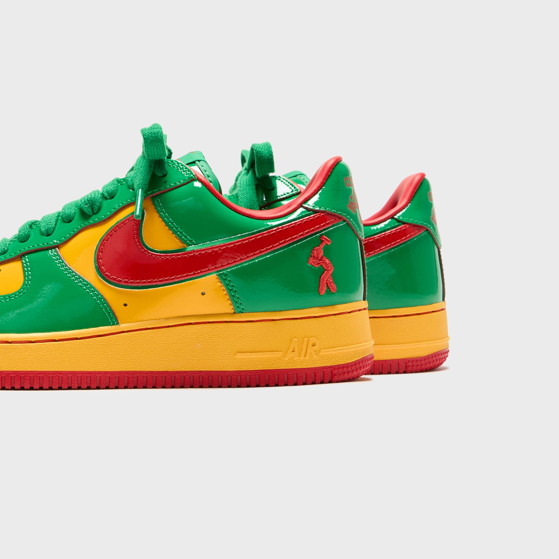 Nike x Lil Yachty Air Force 1 Low - Lucky Green / Mystic Red / University Gold