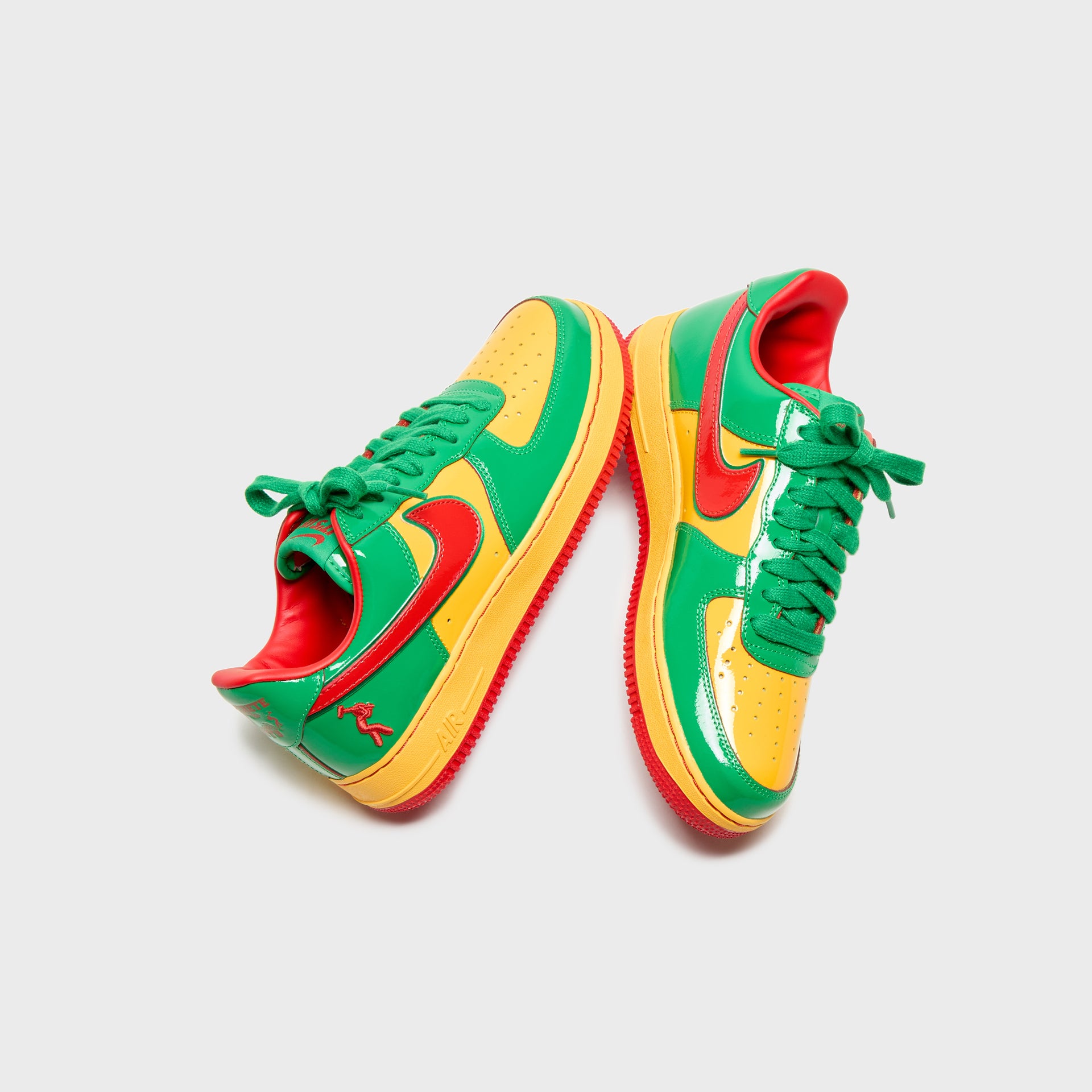 Nike x Lil Yachty Air Force 1 Low - Lucky Green / Mystic Red / University Gold