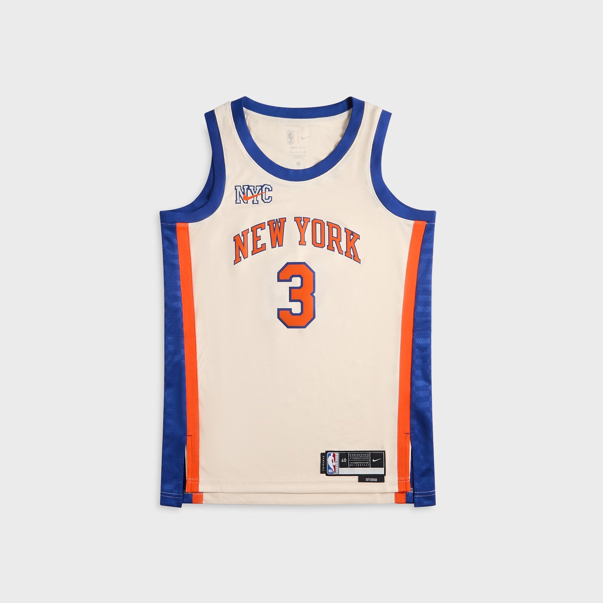 Nike New York Knicks City Edition Josh Hart Jersey - Natural