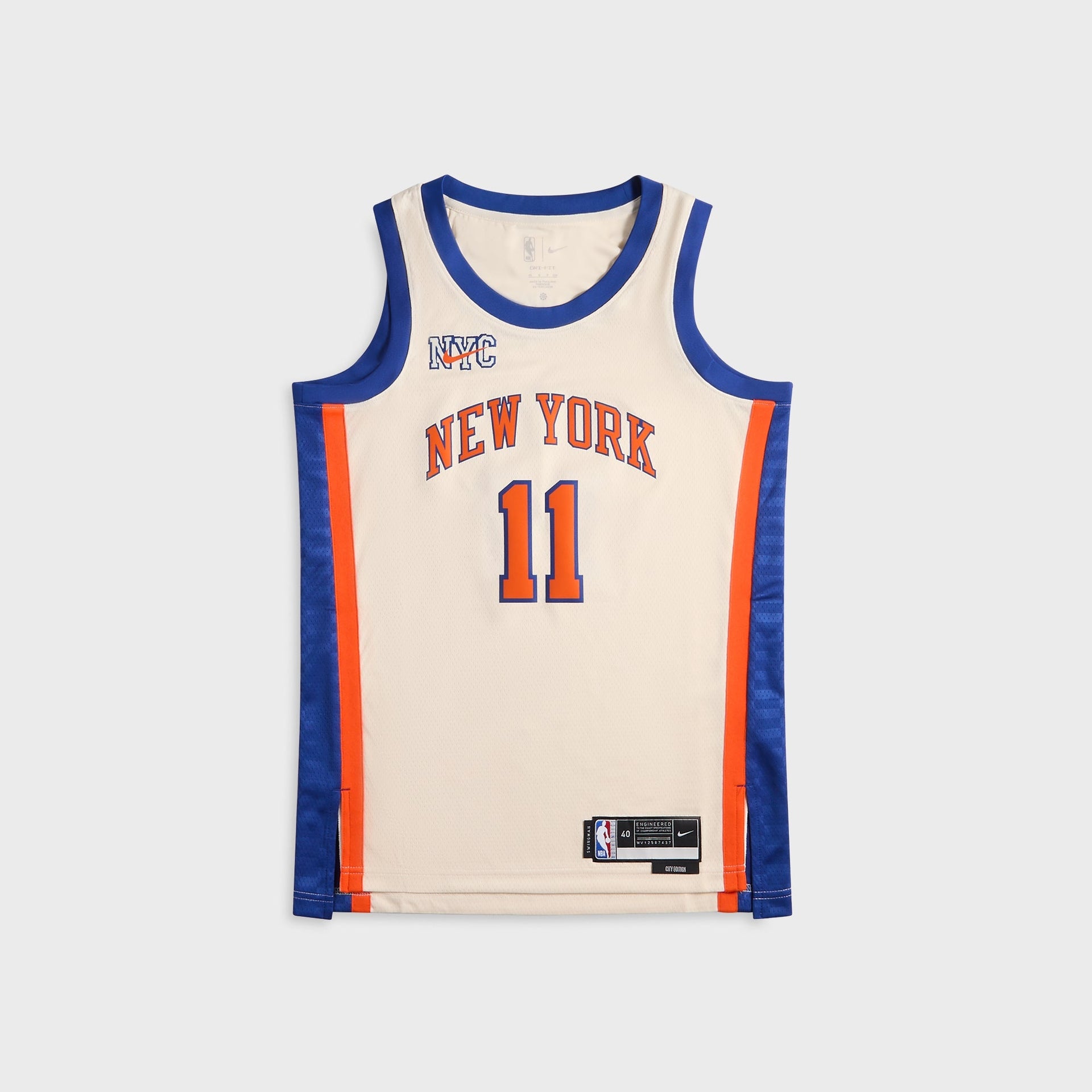Nike New York Knicks City Edition Jalen Brunson Jersey - Natural