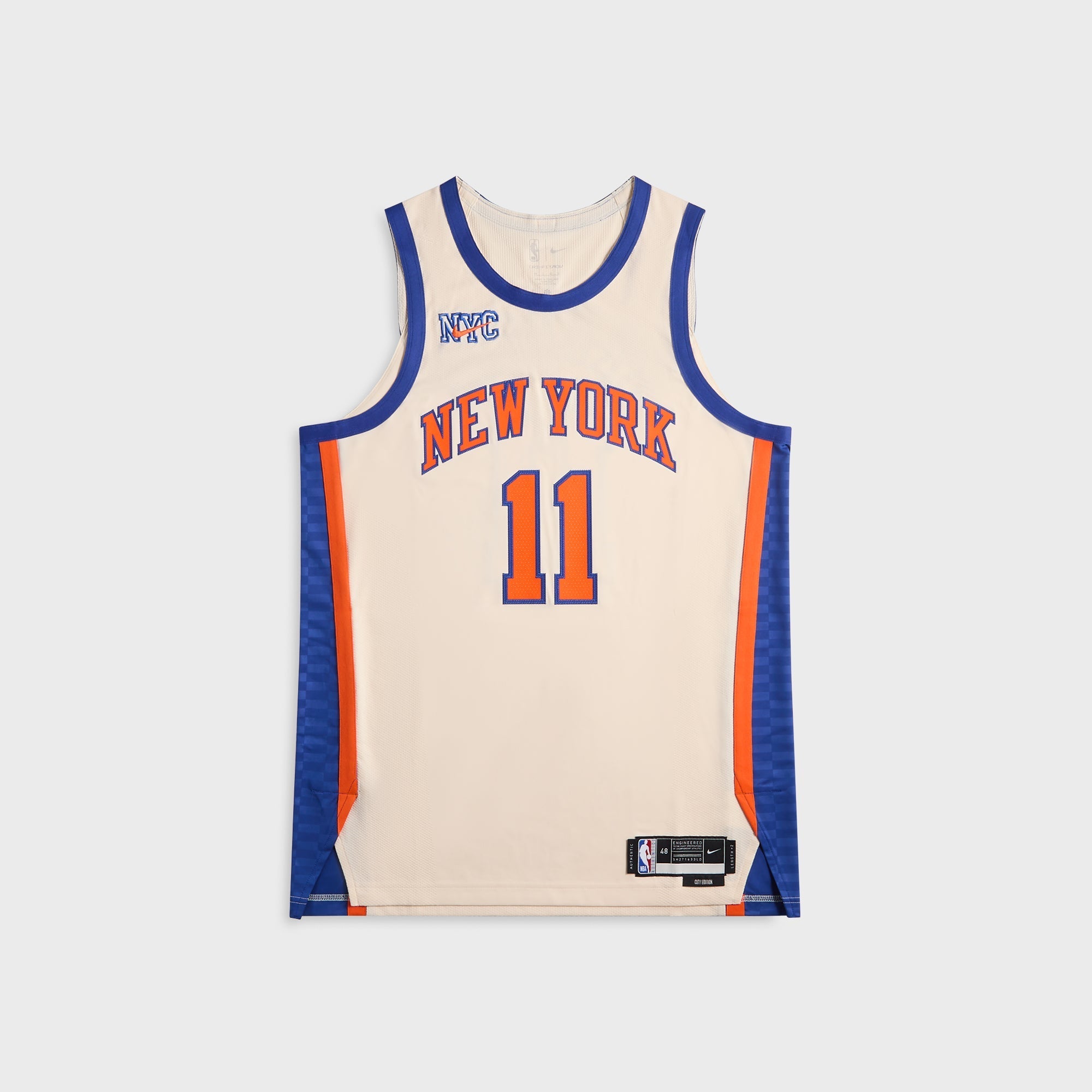 Nike New York Knicks Authentic City Edition Jalen Brunson Jersey